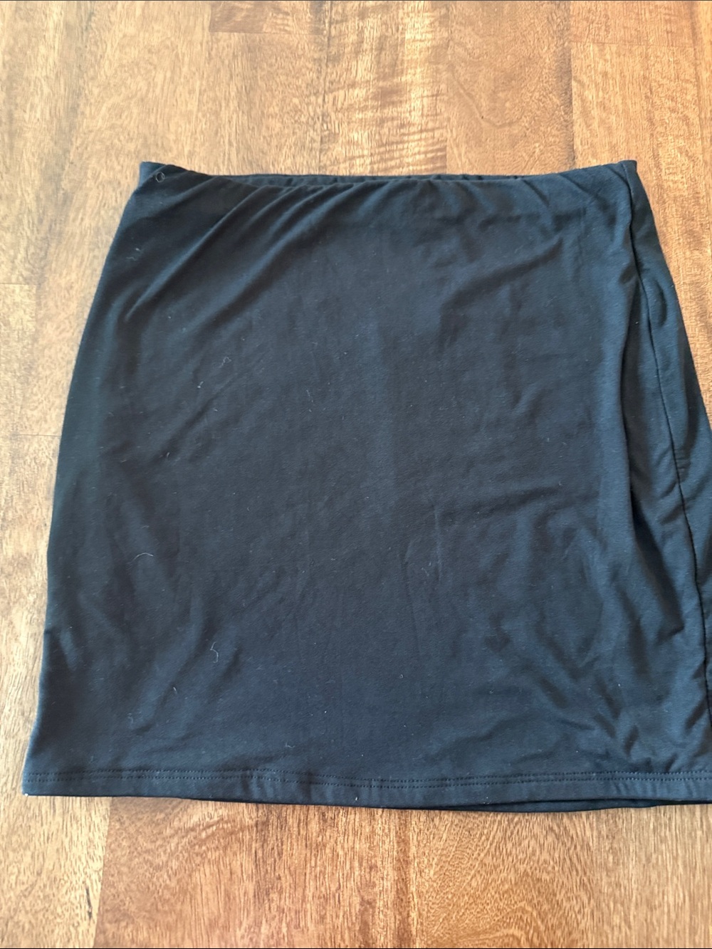 naked wardrobe Black Mini Skirt